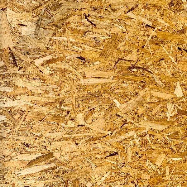 Compressed Chipboard Background Wooden Plank Backdrop Osb Texture — Stock Photo, Image
