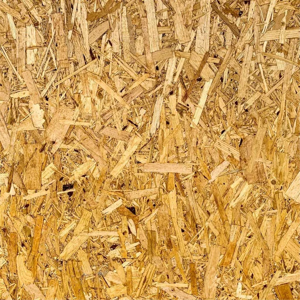 Compressed Chipboard Background Wooden Plank Backdrop Osb Texture — Stockfoto