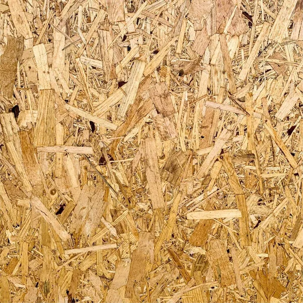 Compressed Chipboard Background Wooden Plank Backdrop Osb Texture — Fotografia de Stock