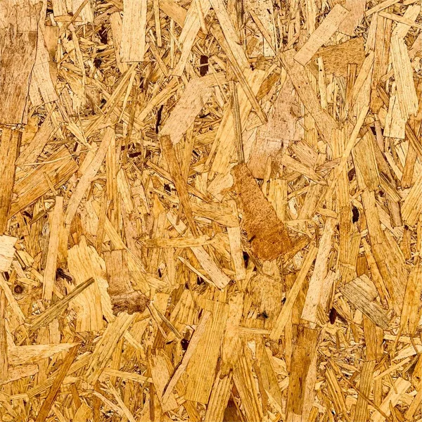 Compressed Chipboard Background Wooden Plank Backdrop Osb Texture — Stock Fotó