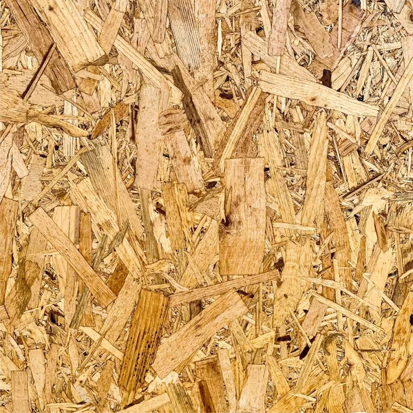 Sıkıştırılmış yonga arka planı. Ahşap zemin. OSB dokusu