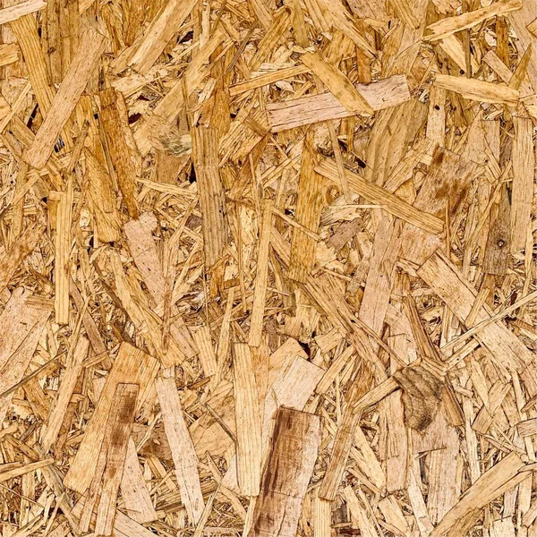 Sıkıştırılmış yonga arka planı. Ahşap zemin. OSB dokusu