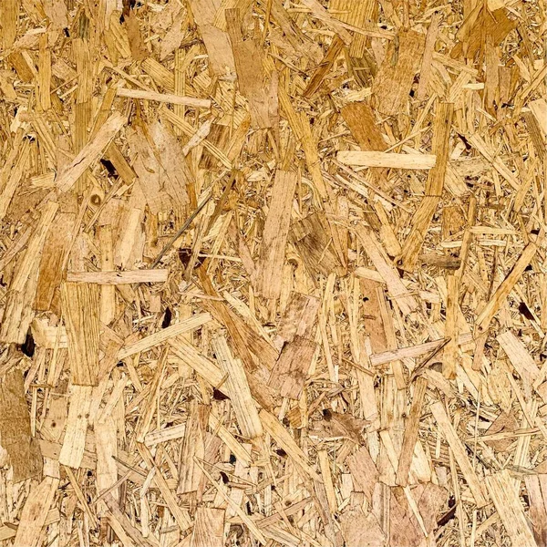 Sıkıştırılmış yonga arka planı. Ahşap zemin. OSB dokusu