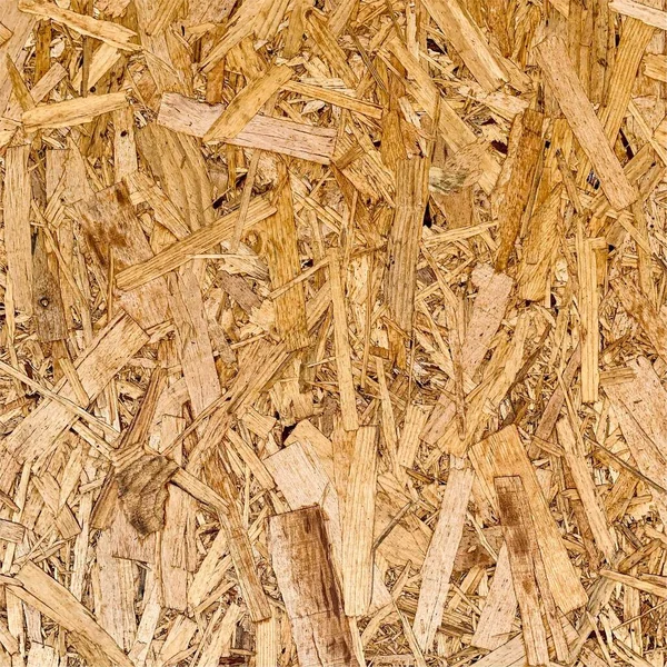 Sıkıştırılmış yonga arka planı. Ahşap zemin. OSB dokusu