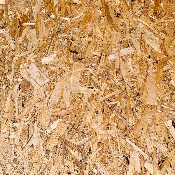 Compressed Chipboard Background Wooden Plank Backdrop Osb Texture — Stock Photo, Image