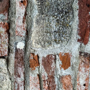 Eski tuğla duvar arka planı. Tuğla duvar dokusu