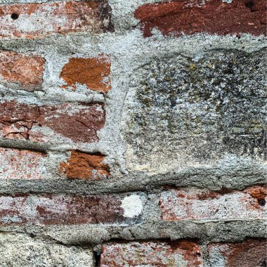 Eski tuğla duvar arka planı. Tuğla duvar dokusu