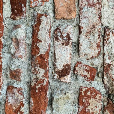 Eski tuğla duvar arka planı. Tuğla duvar dokusu