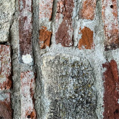 Eski tuğla duvar arka planı. Tuğla duvar dokusu