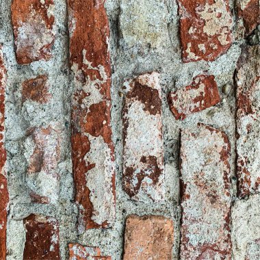 Eski tuğla duvar arka planı. Tuğla duvar dokusu