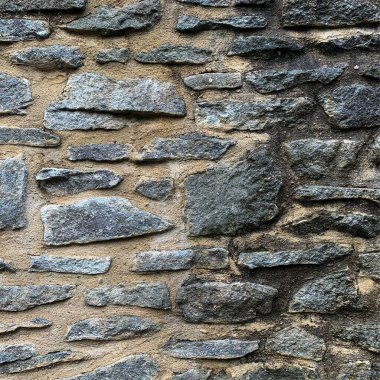 Eski taş duvar arka planı. Taş zemin