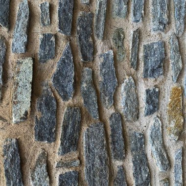 Eski taş duvar arka planı. Taş zemin