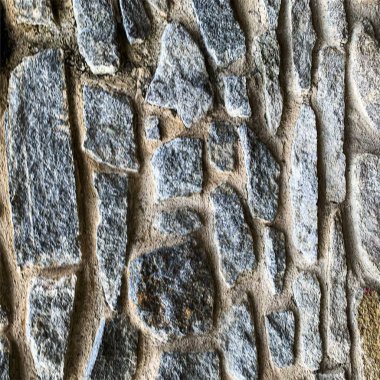 Eski taş duvar arka planı. Taş zemin