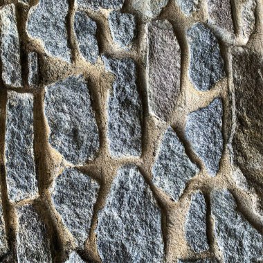 Eski taş duvar arka planı. Taş zemin