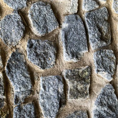 Eski taş duvar arka planı. Taş zemin