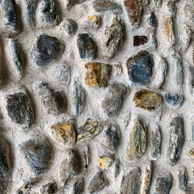 Eski taş duvar arka planı. Taş zemin