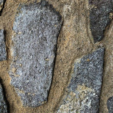 Eski taş duvar arka planı. Taş zemin