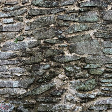 Eski taş duvar arka planı. Taş zemin