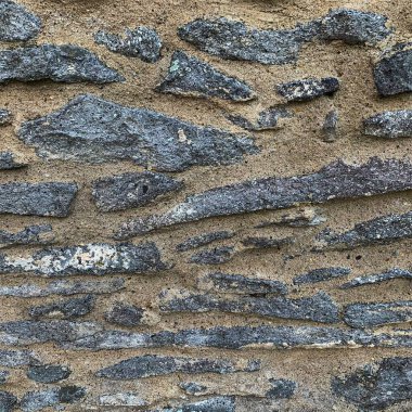 Eski taş duvar arka planı. Taş zemin