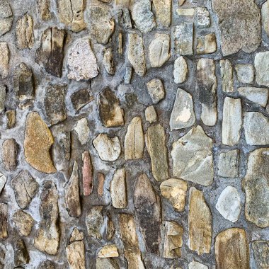Eski taş duvar arka planı. Taş zemin