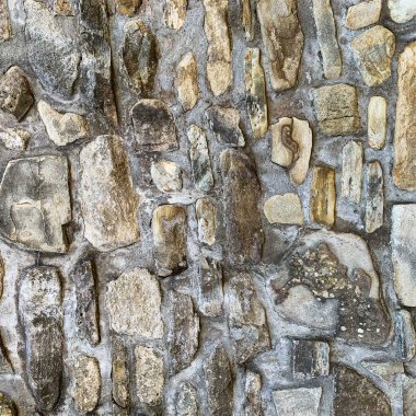 Eski taş duvar arka planı. Taş zemin