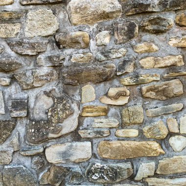Eski taş duvar arka planı. Taş zemin