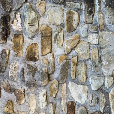 Eski taş duvar arka planı. Taş zemin