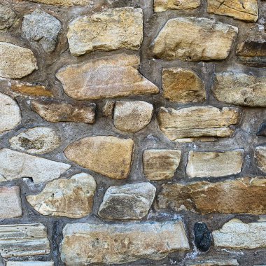 Eski taş duvar arka planı. Taş zemin