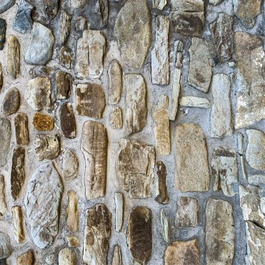 Eski taş duvar arka planı. Taş zemin