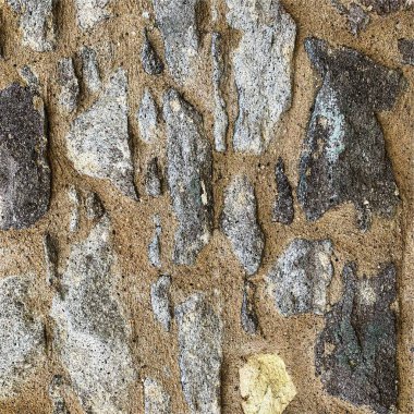 Eski taş duvar arka planı. Taş zemin