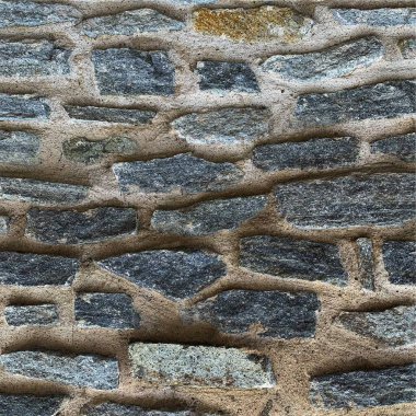 Eski taş duvar arka planı. Taş zemin