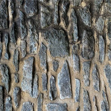 Eski taş duvar arka planı. Taş zemin