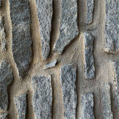 Eski taş duvar arka planı. Taş zemin