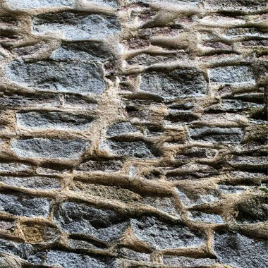 Eski taş duvar arka planı. Taş zemin