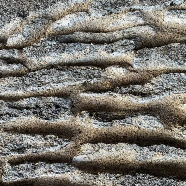 Eski taş duvar arka planı. Taş zemin