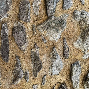 Eski taş duvar arka planı. Taş zemin