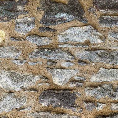 Eski taş duvar arka planı. Taş zemin