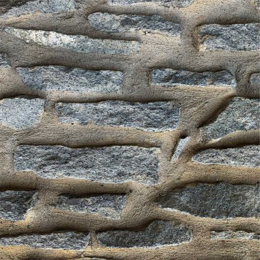 Eski taş duvar arka planı. Taş zemin