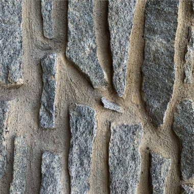 Eski taş duvar arka planı. Taş zemin