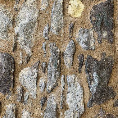 Eski taş duvar arka planı. Taş zemin