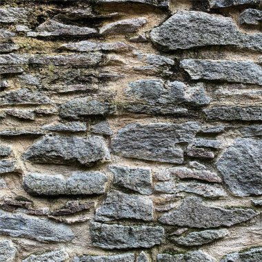 Eski taş duvar arka planı. Taş zemin