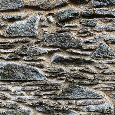 Eski taş duvar arka planı. Taş zemin