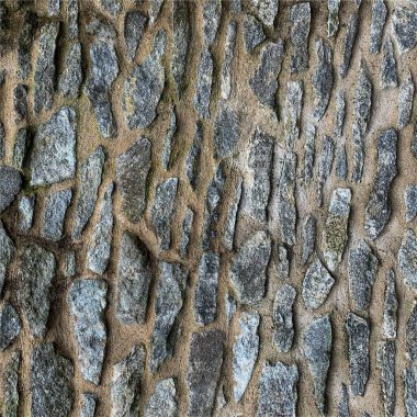 Eski taş duvar arka planı. Taş zemin