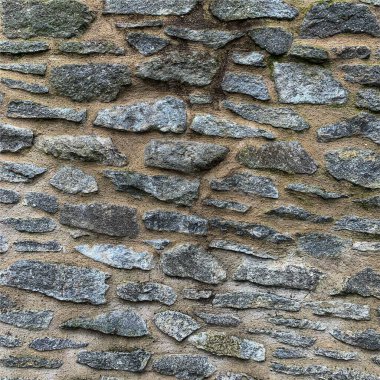 Eski taş duvar arka planı. Taş zemin