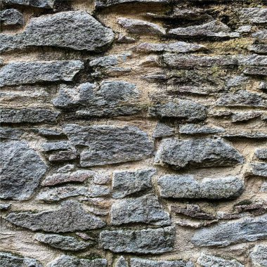 Eski taş duvar arka planı. Taş zemin