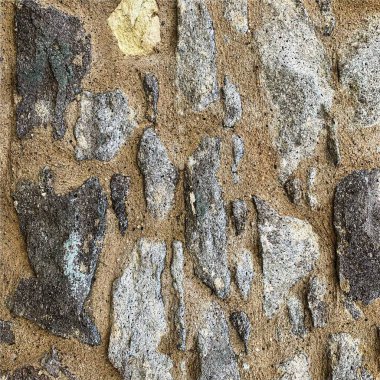 Eski taş duvar arka planı. Taş zemin