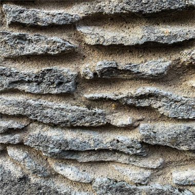 Eski taş duvar arka planı. Taş zemin