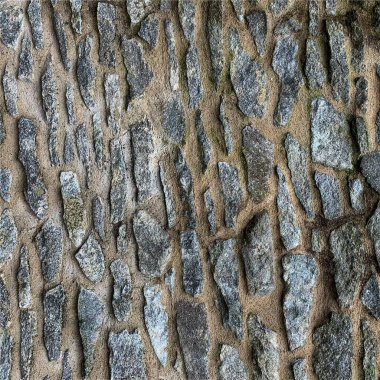 Eski taş duvar arka planı. Taş zemin