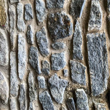 Eski taş duvar arka planı. Taş zemin