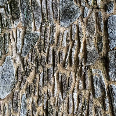 Eski taş duvar arka planı. Taş zemin